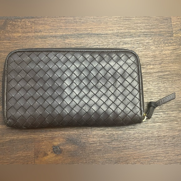 Bottega Veneta Intrecciato zip around wallet - Picture 3 of 9
